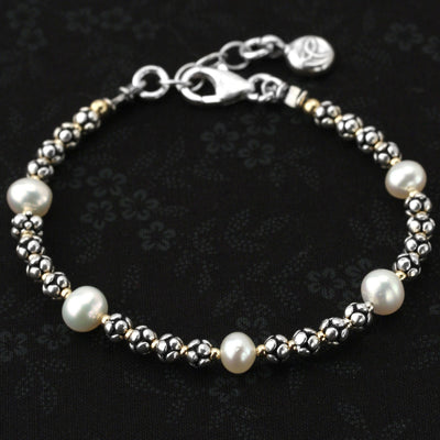 Pearl & SS Bracelet