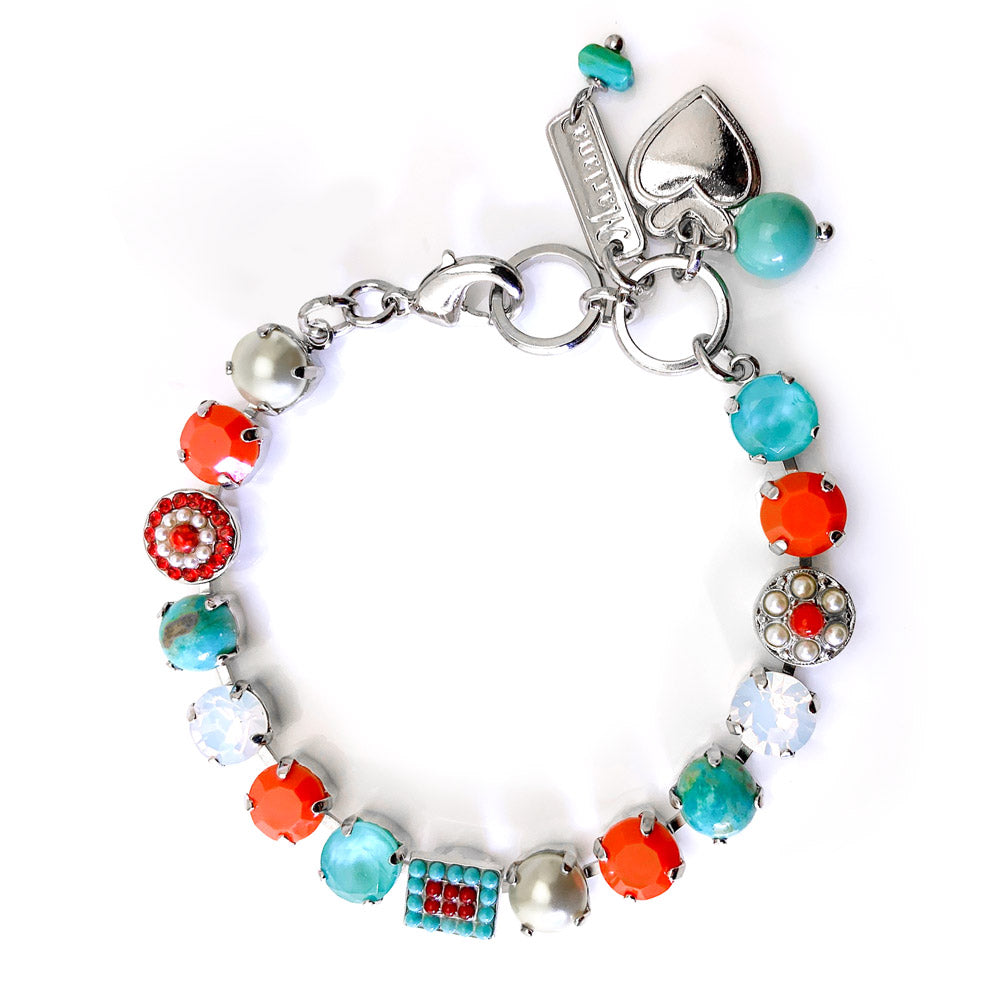 Mariana "Happiness-Turquoise" Must-Have Cluster Bracelet