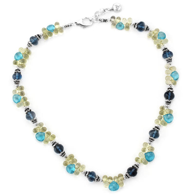 London Blue Topaz Necklace