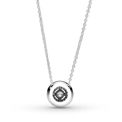 Pandora Sparkling Double Halo Collier Necklace