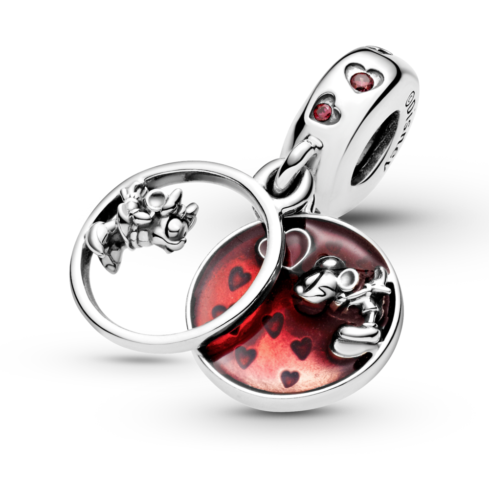 Pandora Disney Mickey & Minnie Kiss Dangle Charm - Final