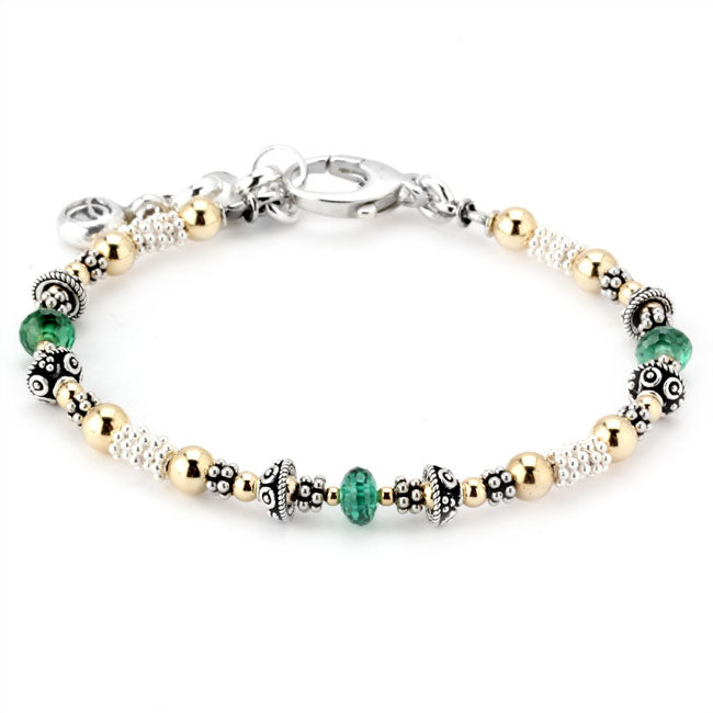 Emerald Birthstone Bracelet 341954