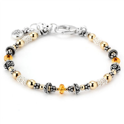 Citrine Birthstone Bracelet 341963