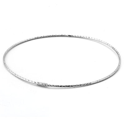 Silver Wire Bangle-343595