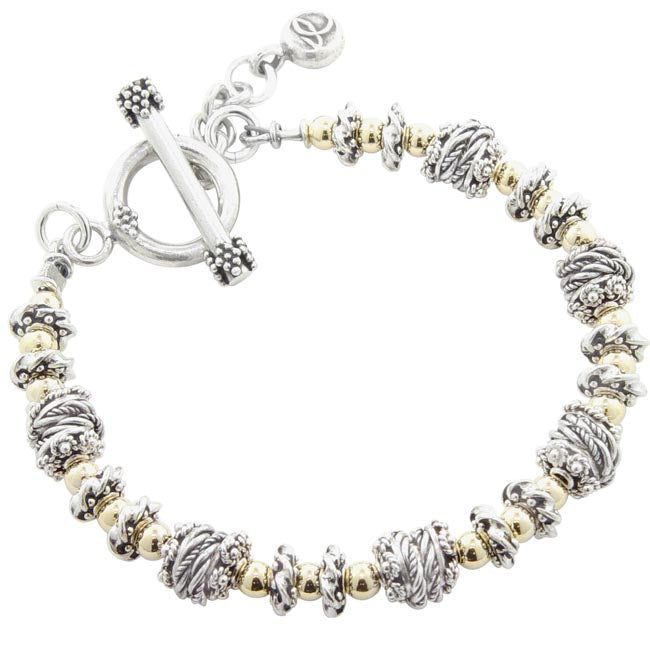 Sterling Silver & Gold Fill Bracelet-241083