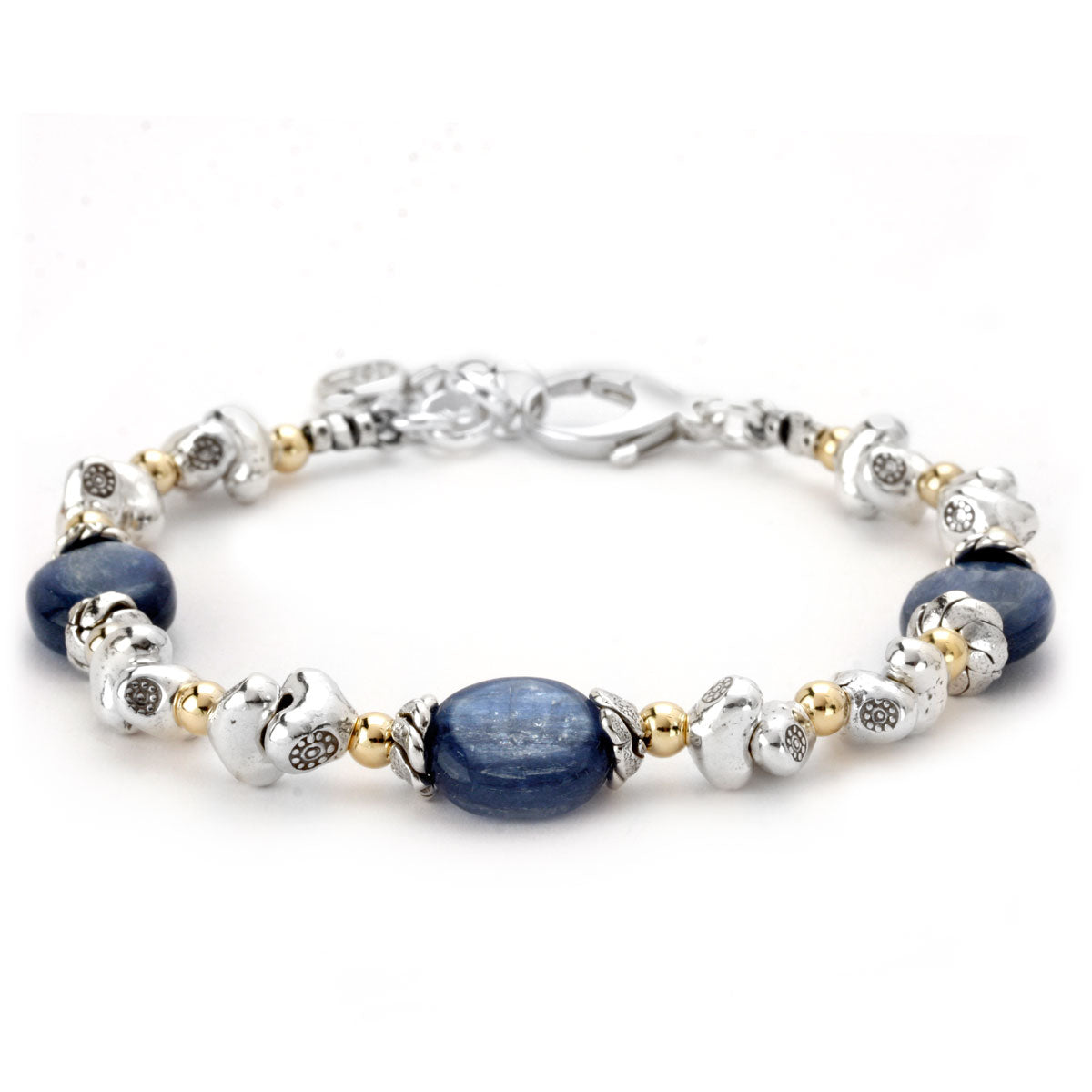 Kyanite & Thai Silver Bracelet-341871