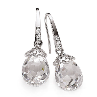 Rock Crystal Earrings-341270