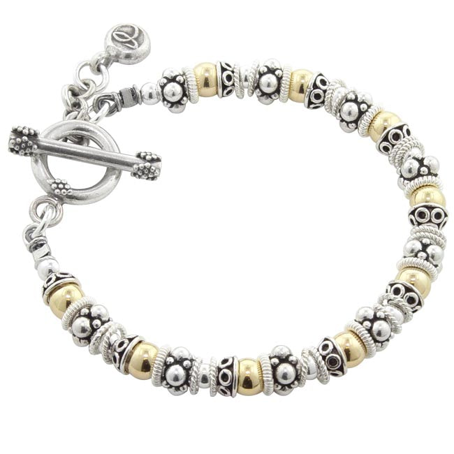 Sterling Silver & Gold Fill Bracelet-241113