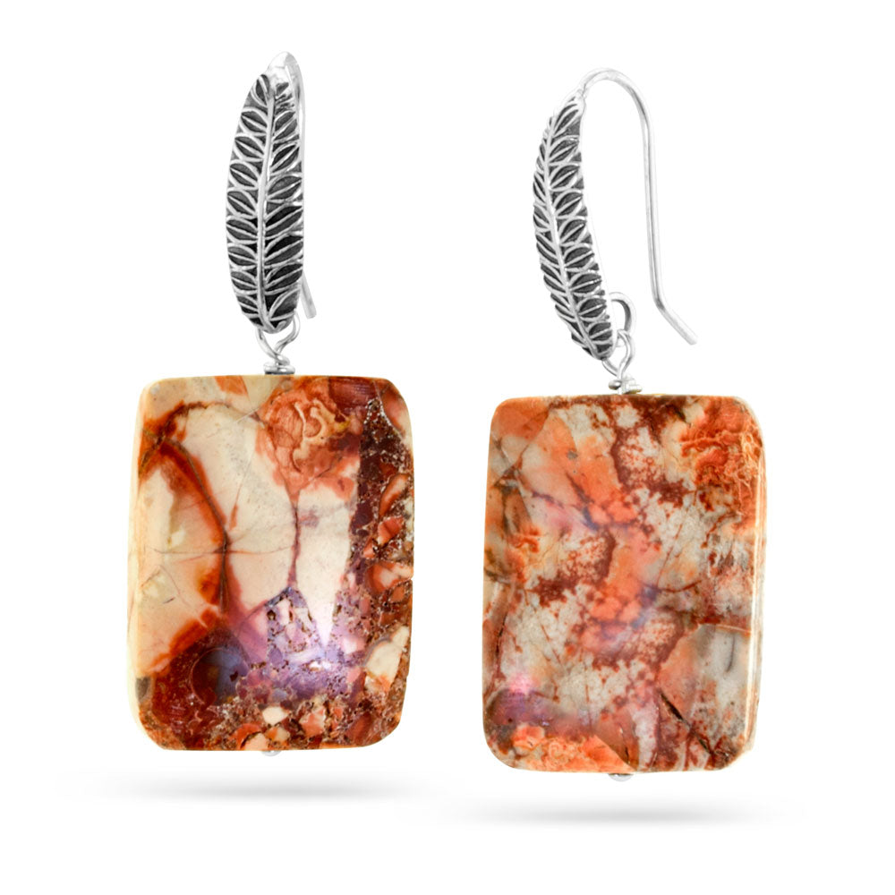 Impressionist Collection Jasper Earrings