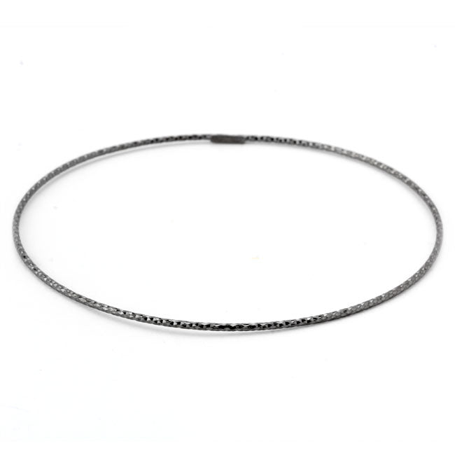 Ruthenium Wire Bangle-343612