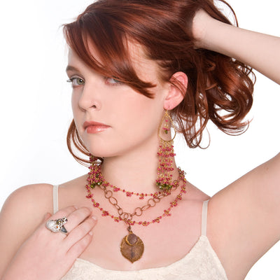 Teardrop Chandelier Earrings-338456