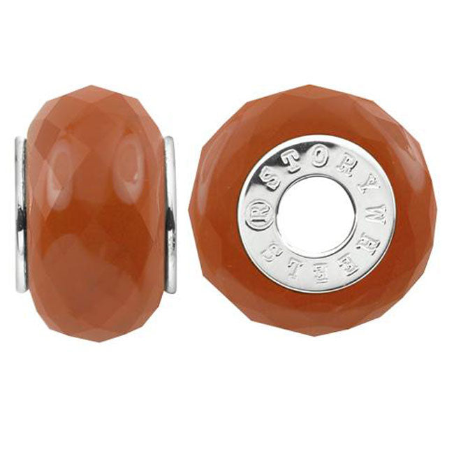 Storywheels Faceted Watermelon Red Jasper Sterling Silver Wheel ONLY 8 AVAILABLE!-333780